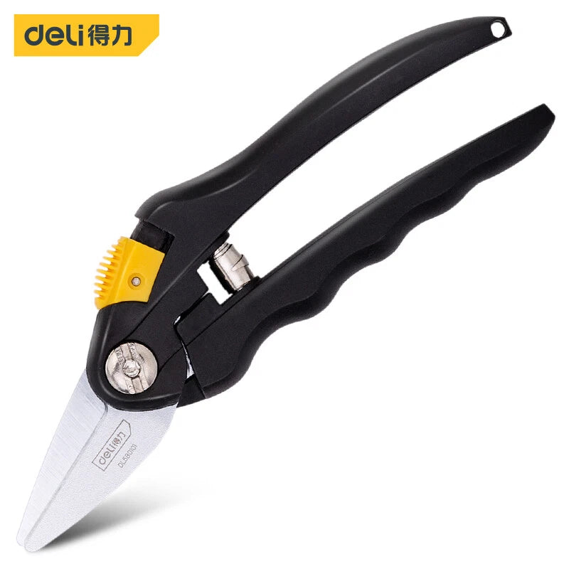 Deli Garden Tools Scissors Flower Pruning Shears Pruners Cutting Tool