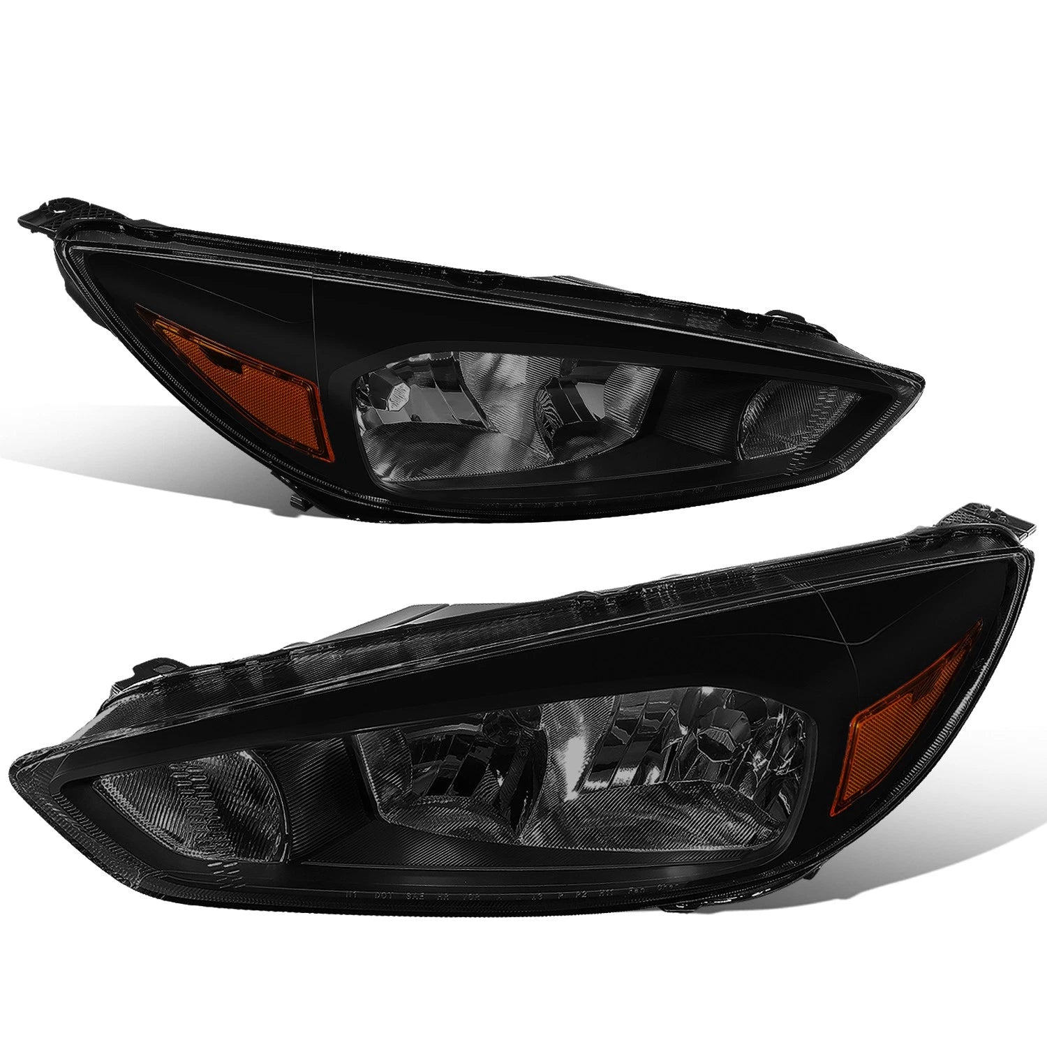 Fit 2015-2018 Ford Focus Gen3 Pair Smoked Tint | Built Supply Co