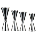 Stainless Steel Double Shot Cocktail Jigger With Dual Measurement Cups
