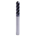 1pc 3/16" Dia 1/2" Loc 4flute Ball Nose Carbide End Mill For High