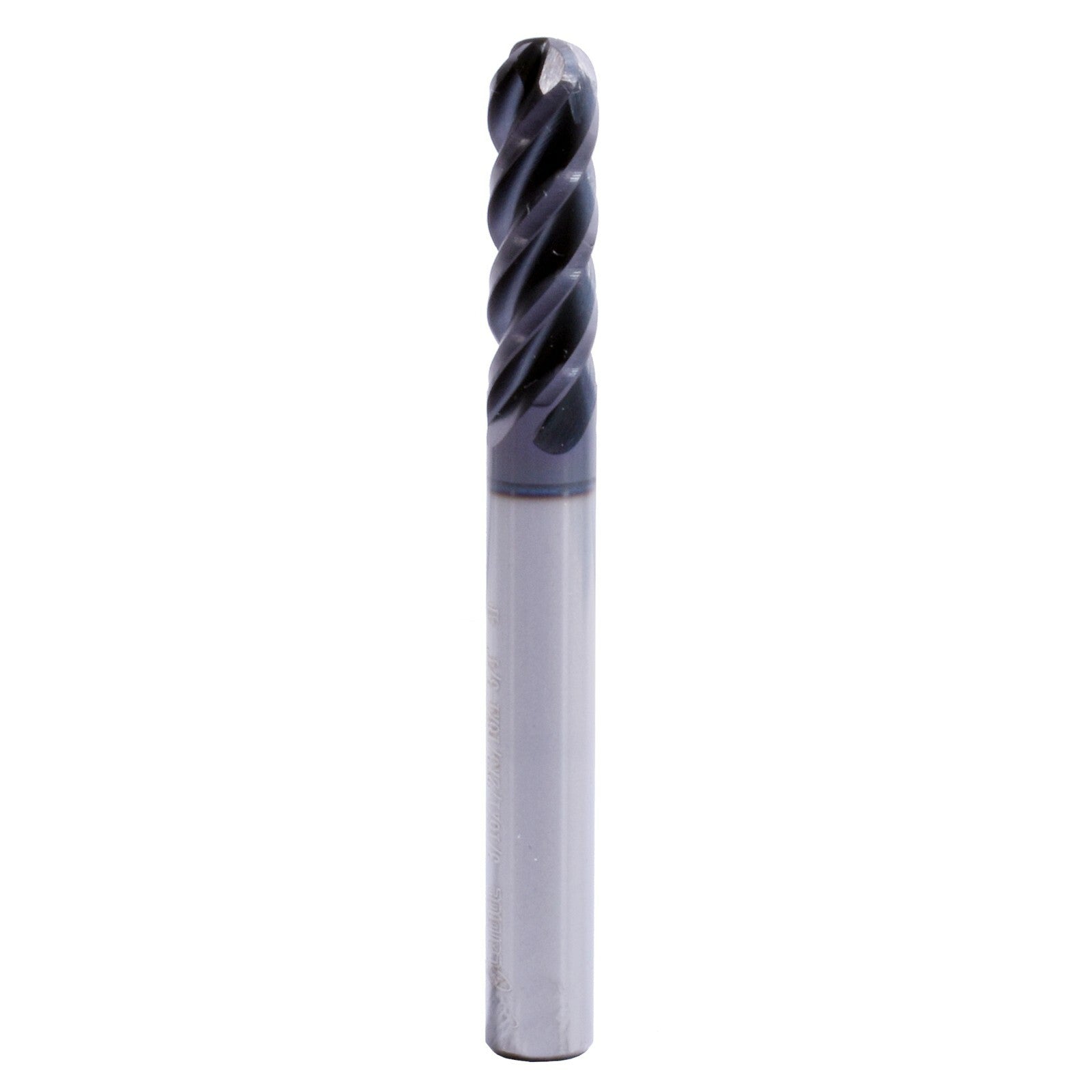 1pc 3/16" Dia 1/2" Loc 4flute Ball Nose Carbide End Mill For High