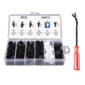 Nylon Automotive Fastener Clips Kit Car Door Panel Rivet Push Pins Set