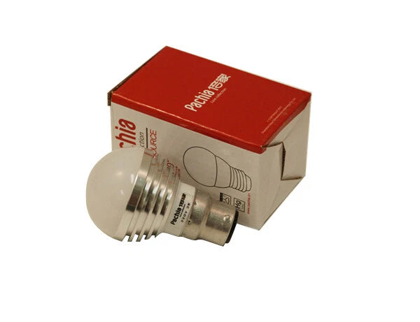 Pack 3W Led Energy Saving Globe Bulb Lamp Light B22 (Pa3048)