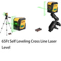 PREXISO Laser Level, 65Ft Self Leveling Cross Line Laser Lev