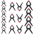 WORKPRO 16 PIECES Spring Clamp Set - NEW Nylon 6-1/2" 4-1/2" 3-3/8" Clamps Set