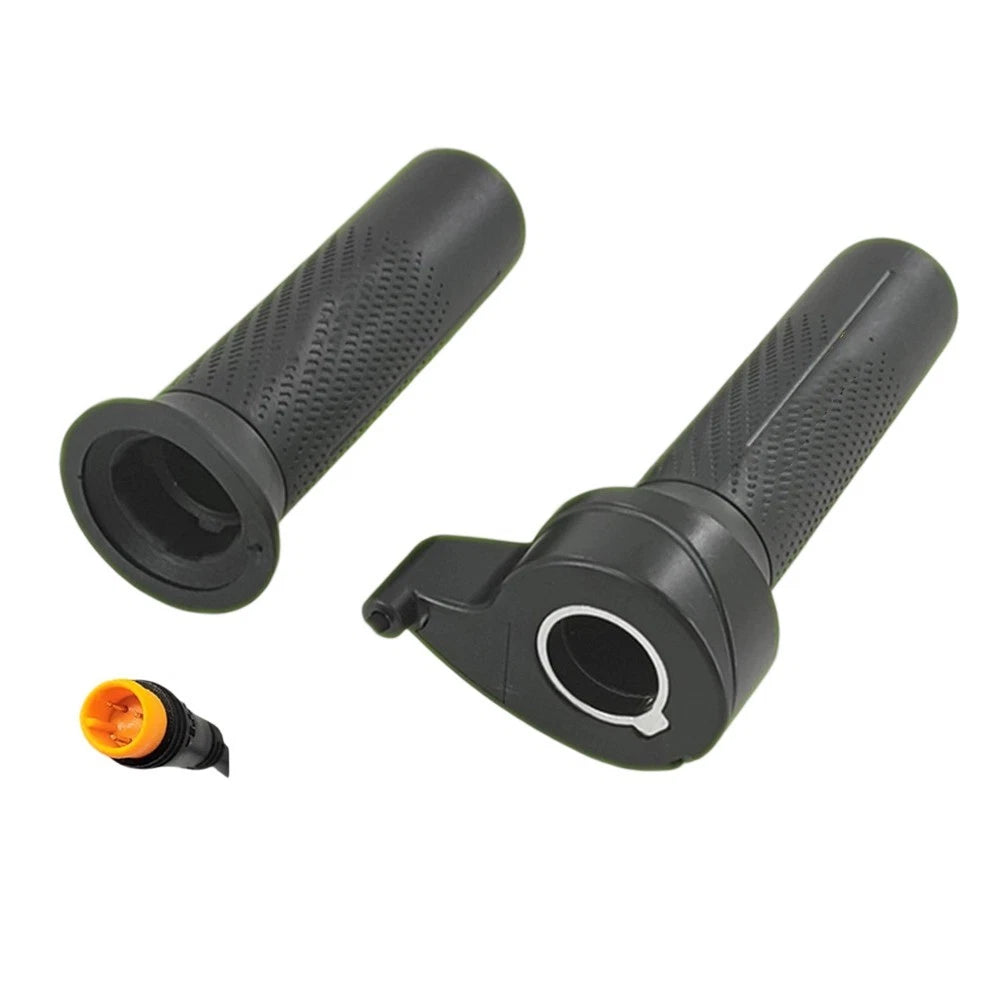 Electric Bike Throttle Grip 3 Pin Interface Waterproof For Bafang