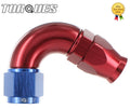 AN -8 (AN8 JIC -8 AN 08) 120 Degree ULTRAFLOW PTFE Hose Fitting