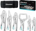 Duratech 6-piece Cr-v Pliers Set Fast Release With Oxford Rolling