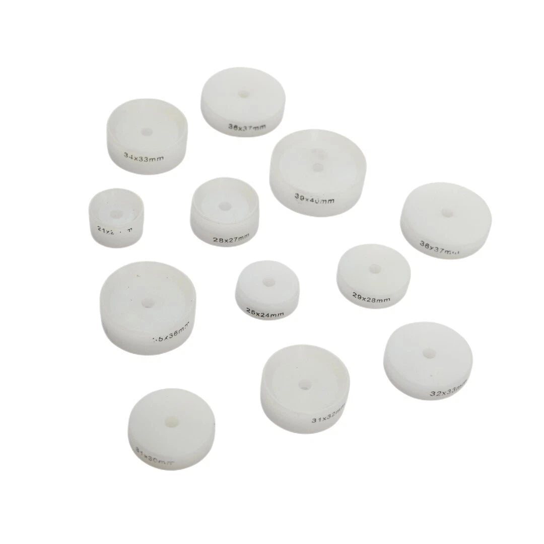 Nylon Dies Set Of Sizes:22mm-40m<wbr/>m For Watch Case Press