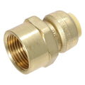 XFITTING 1/2" Push Fit x 3/4" Female NPT Adapter 1 Pack