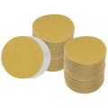 25 PCS 3 Inch Hook and Loop 60 Grit No Hole Sanding Discs 75MM For DA
