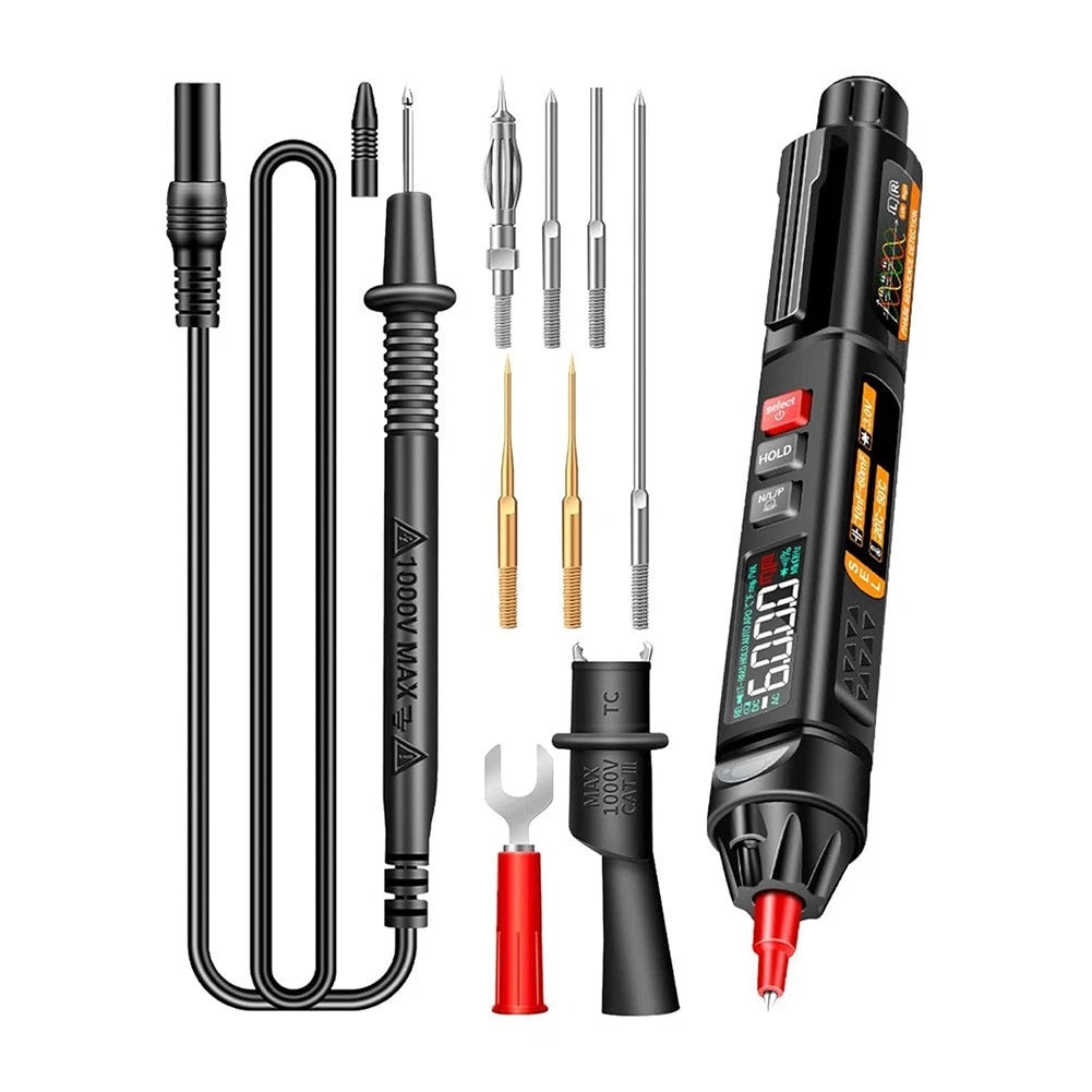 Digital Multimeter And Noncontact Voltage Tester For Home And