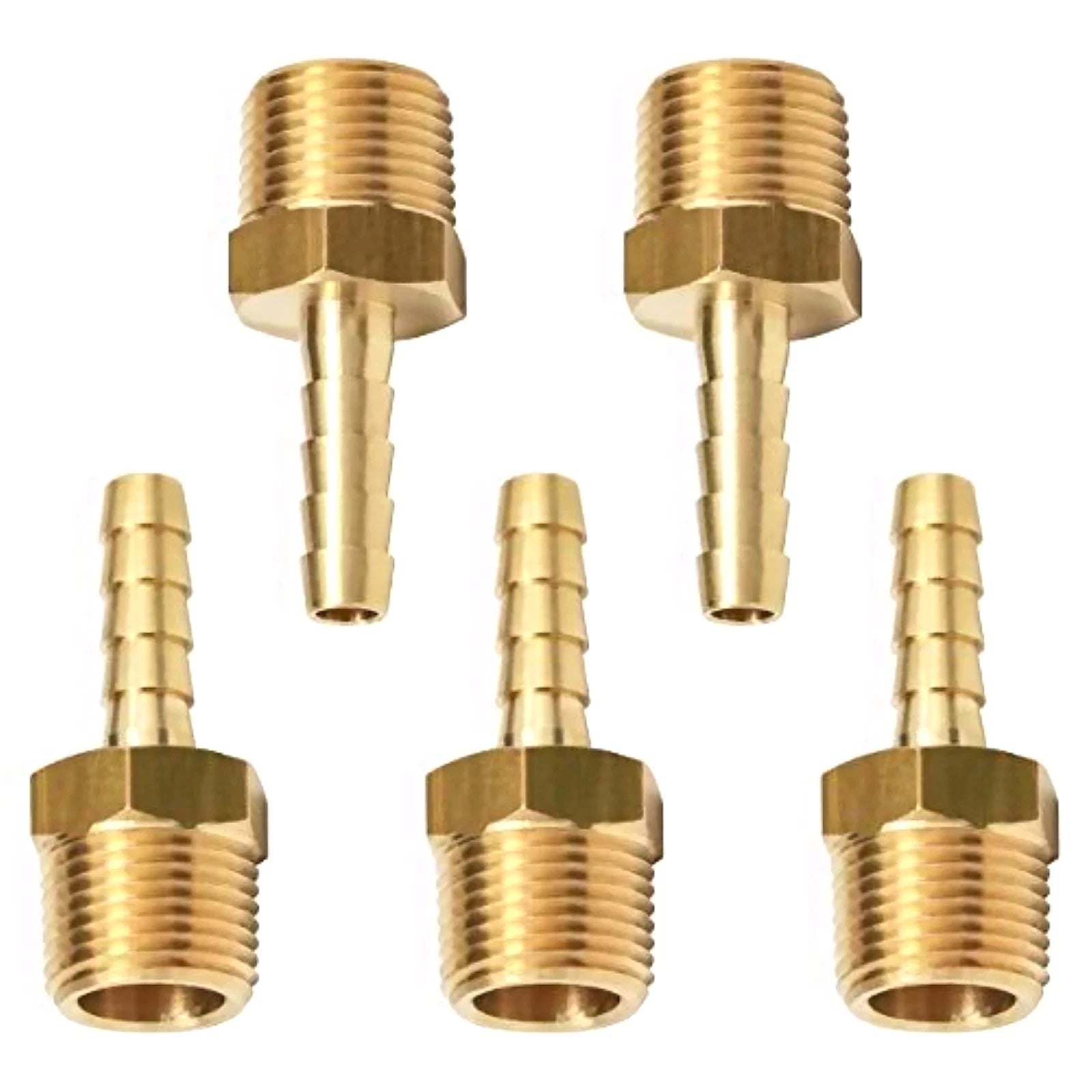 Durable Brass Coupler Hose Adapter -40°f To 160°f Temperature Range
