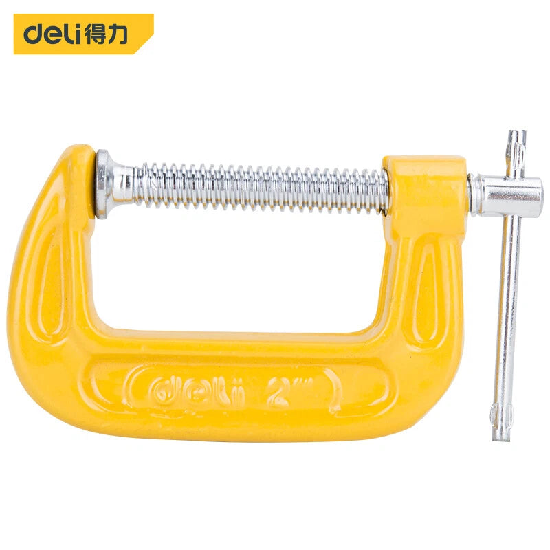 deli Duty G Clamp C-clamp Metal Carpenter Handyman Vise Grip Hand Tool