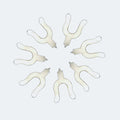 Clock Count Wheel Washers Pack Of Wall Clocks Repairs Clockmakers