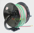 Manual Welding Hose Reel Mount with Twin Oxy Acetylene Hoses by Unbranded