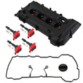 Red Engine Valve Cover & Coil Pack for 2018-2019 Hyundai Kona L4 2.0L