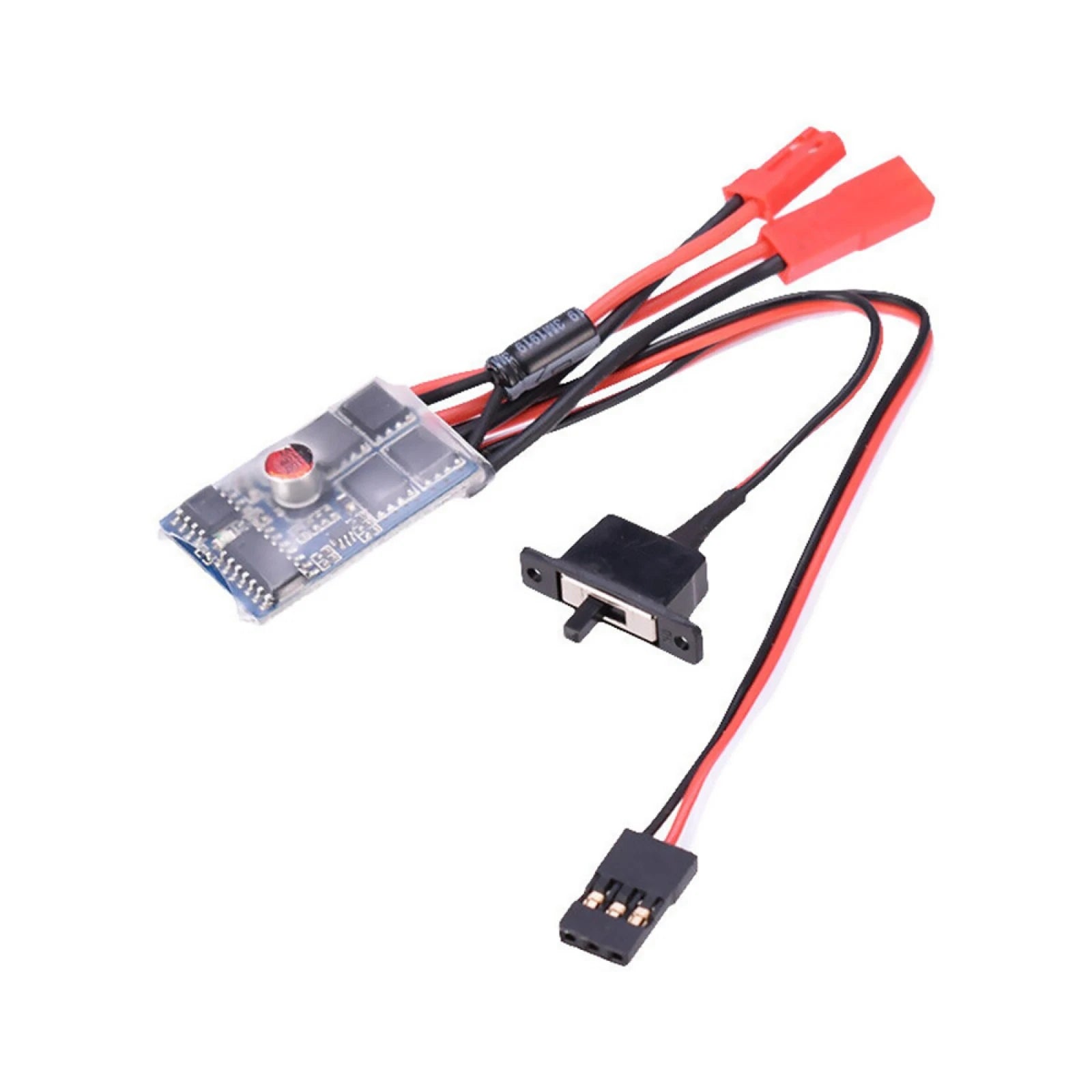 10a Brushed Esc Two Way Motor Speed Controller For 1/16 1/18 1/24 Rc