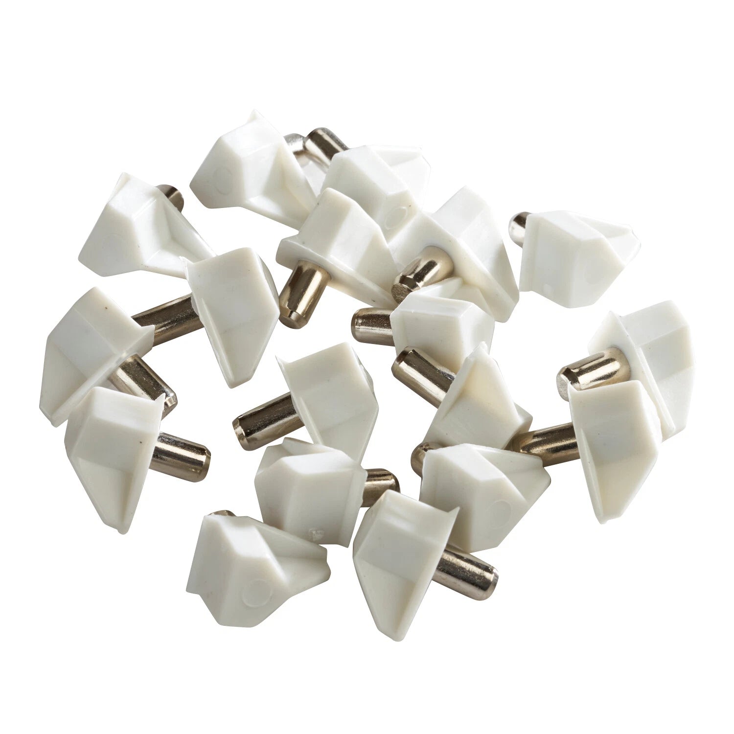 Rok 5mm White Shelf Support Pin Peg Kitchen Cabinet Book Shelves