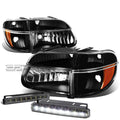 For 95-01 Explorer/mount<wbr/>aineer Black/amber | Built Supply Co