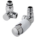 Eastbrook Biava 15mm Corner TRV & Lockshield Valve