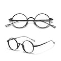 Unisex Classic Titanium Retro 45mm Spectacle Glasses Round Eyeglass