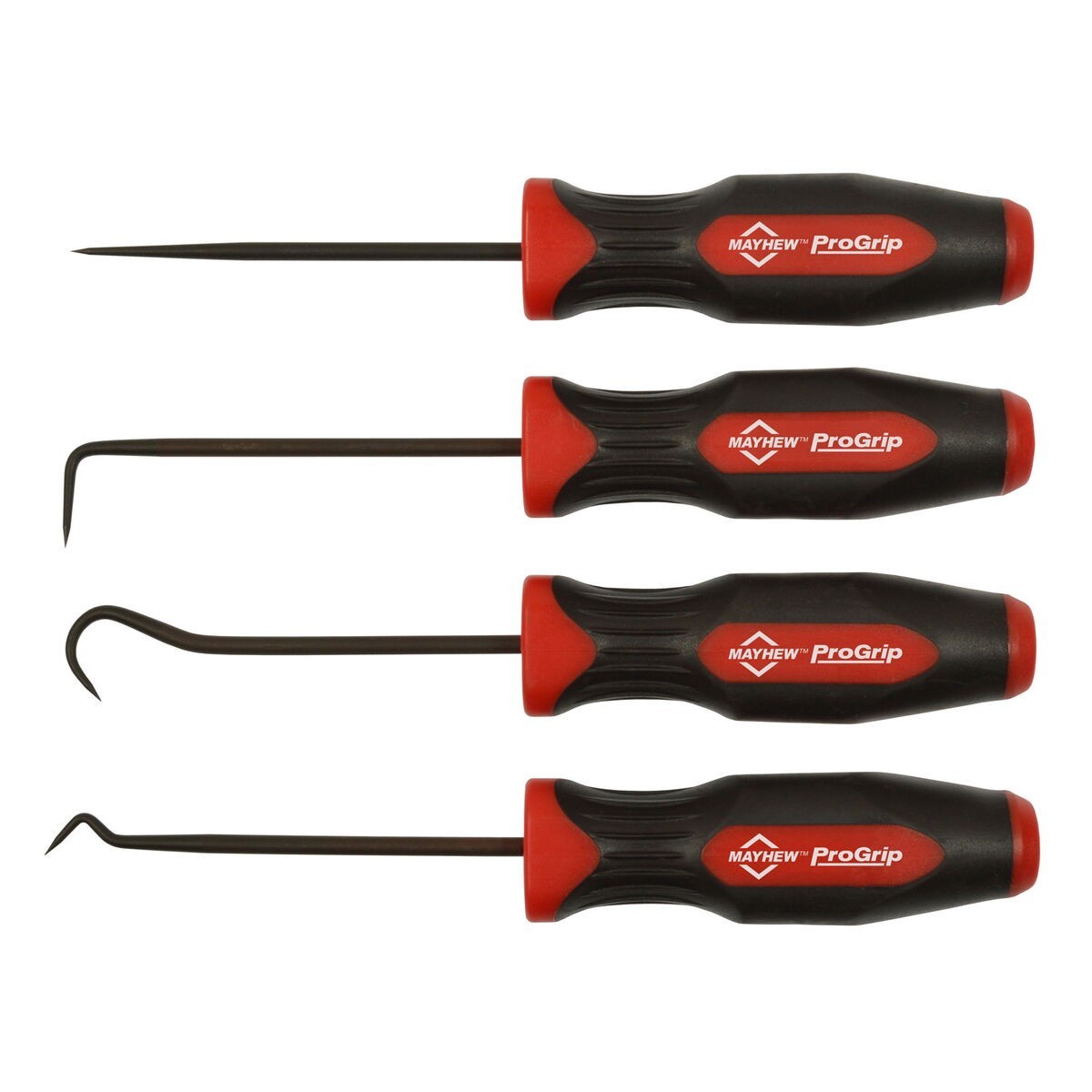 Mayhew 4pc Mini Hook & Pick Set ProGrip