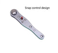 1/4" Dr. Stubby Low Profile Reversible Ratchet Bits Socket Drive