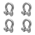 Drop Forged 17000 Lbs D Ring 1" Screw Pin Anchor Shackle Galvanized
