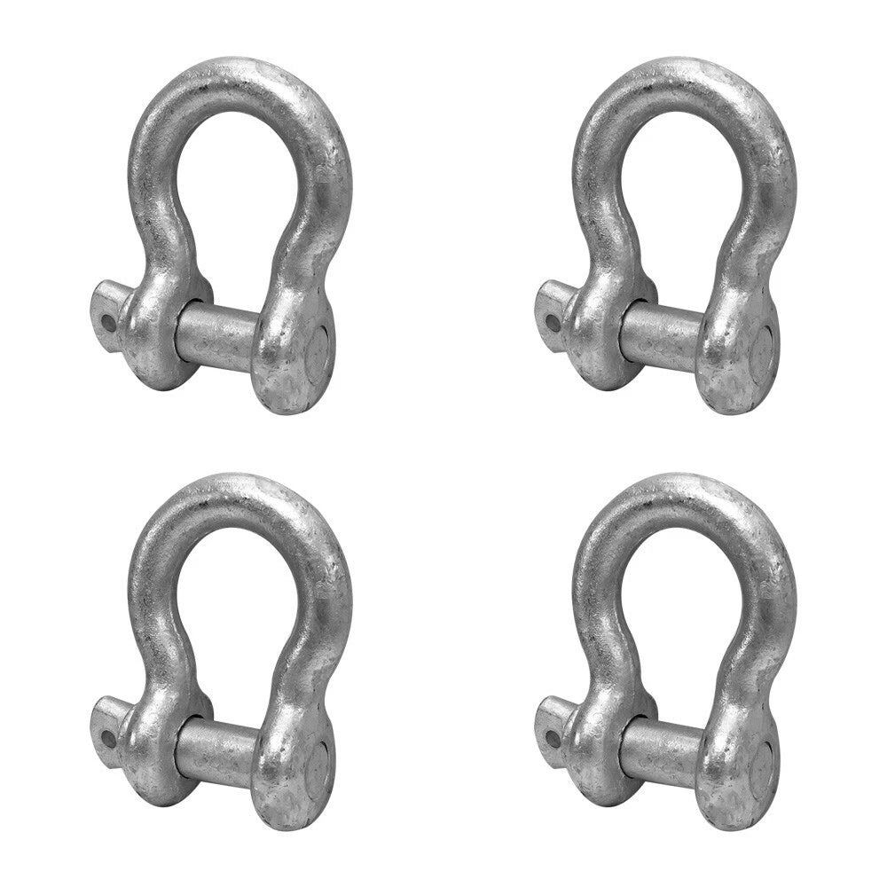 Drop Forged 17000 Lbs D Ring 1" Screw Pin Anchor Shackle Galvanized