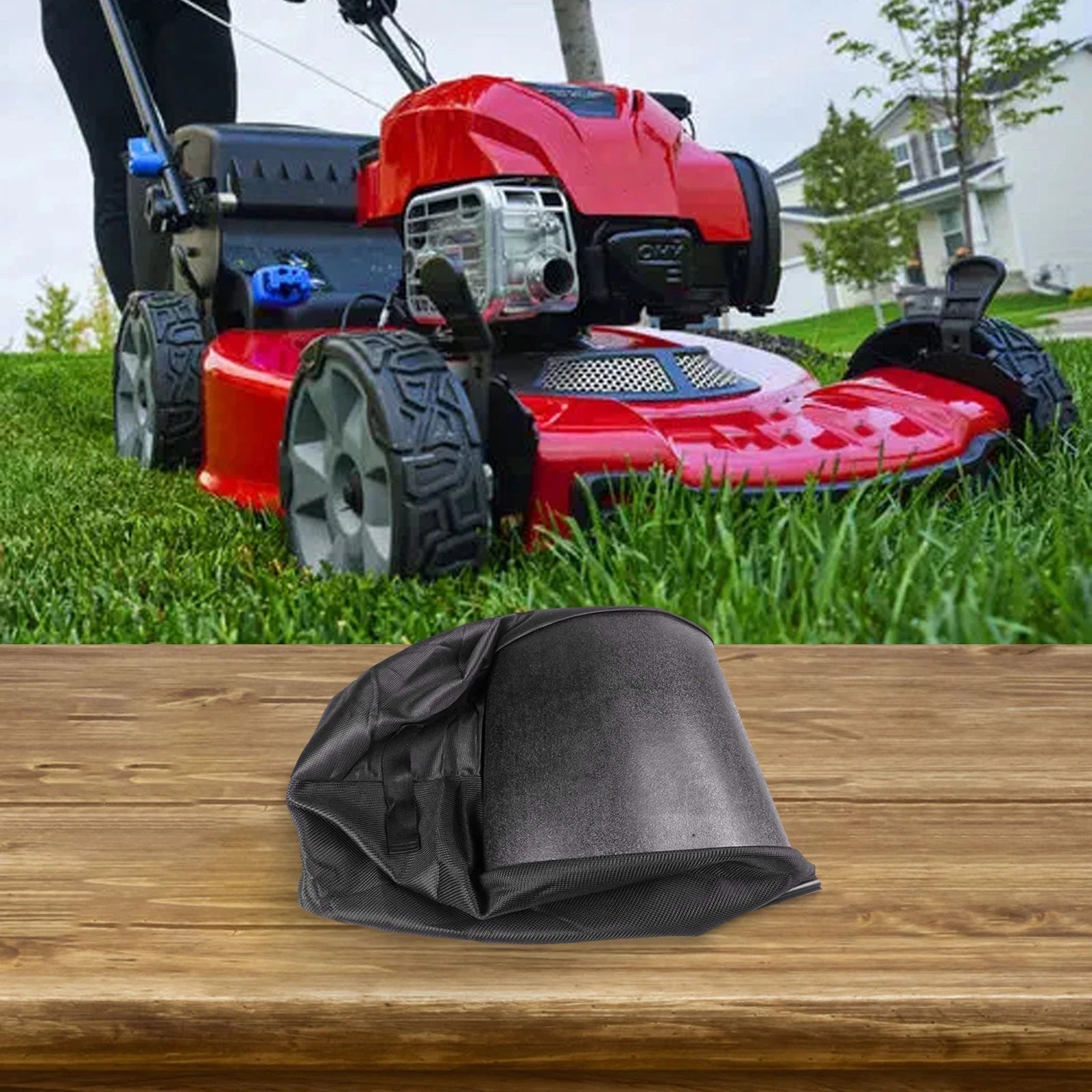 22 Inch Lawn Mower Grass Bag Compatible With Various For Models