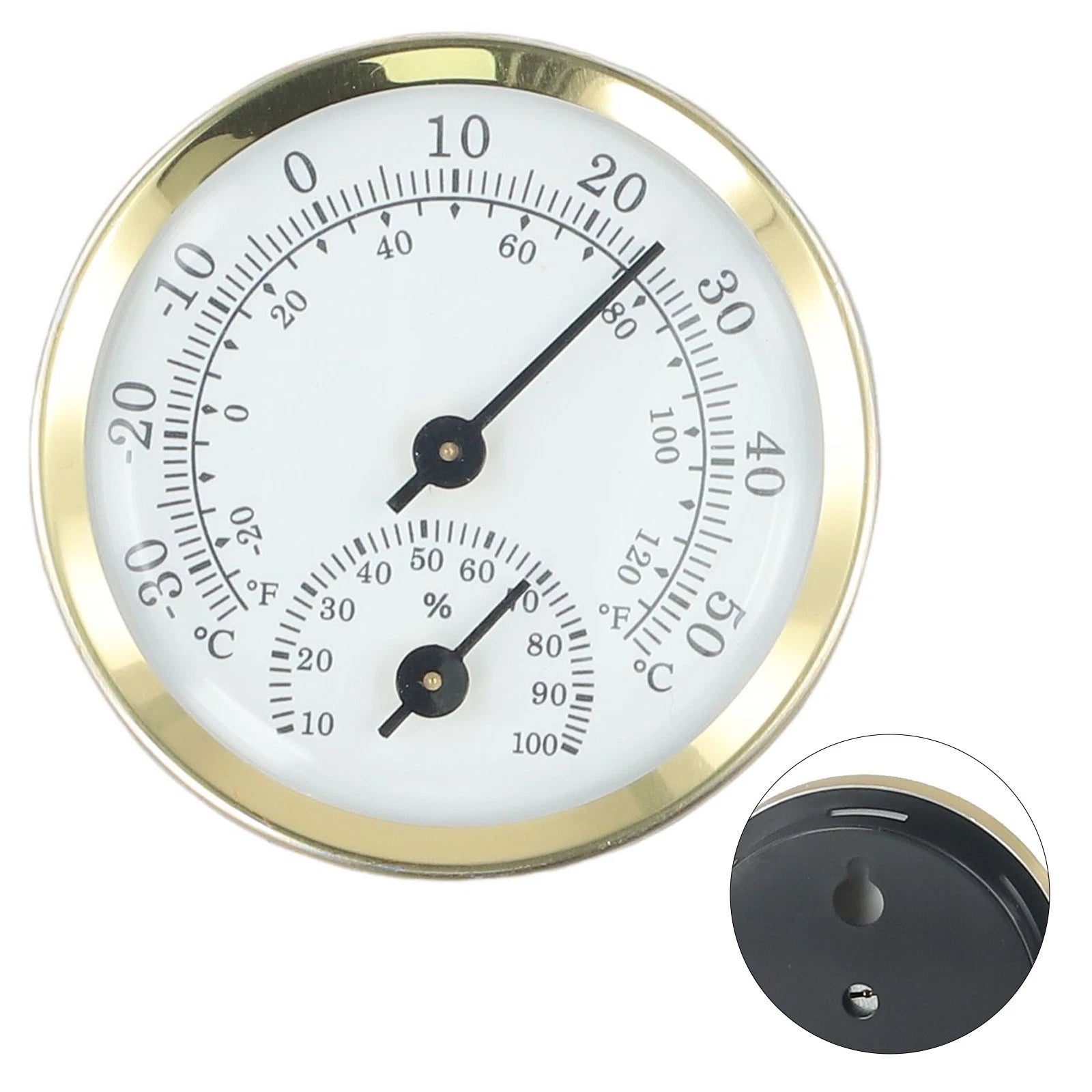 Premium Analog Thermometer Hygrometer For Humidity And Temperature