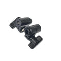 For Motorcycles Mirror Mount Adjustable Bracket Abs Plastic