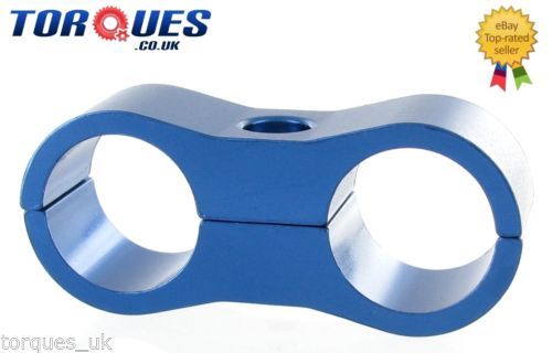 AN -6 (AN6) 11.0mm PTFE Blue Billet Hose Separator