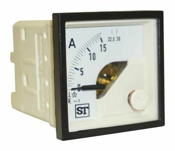 Sifam Tinsley Sigma Analog Panel Ammeter, 15A