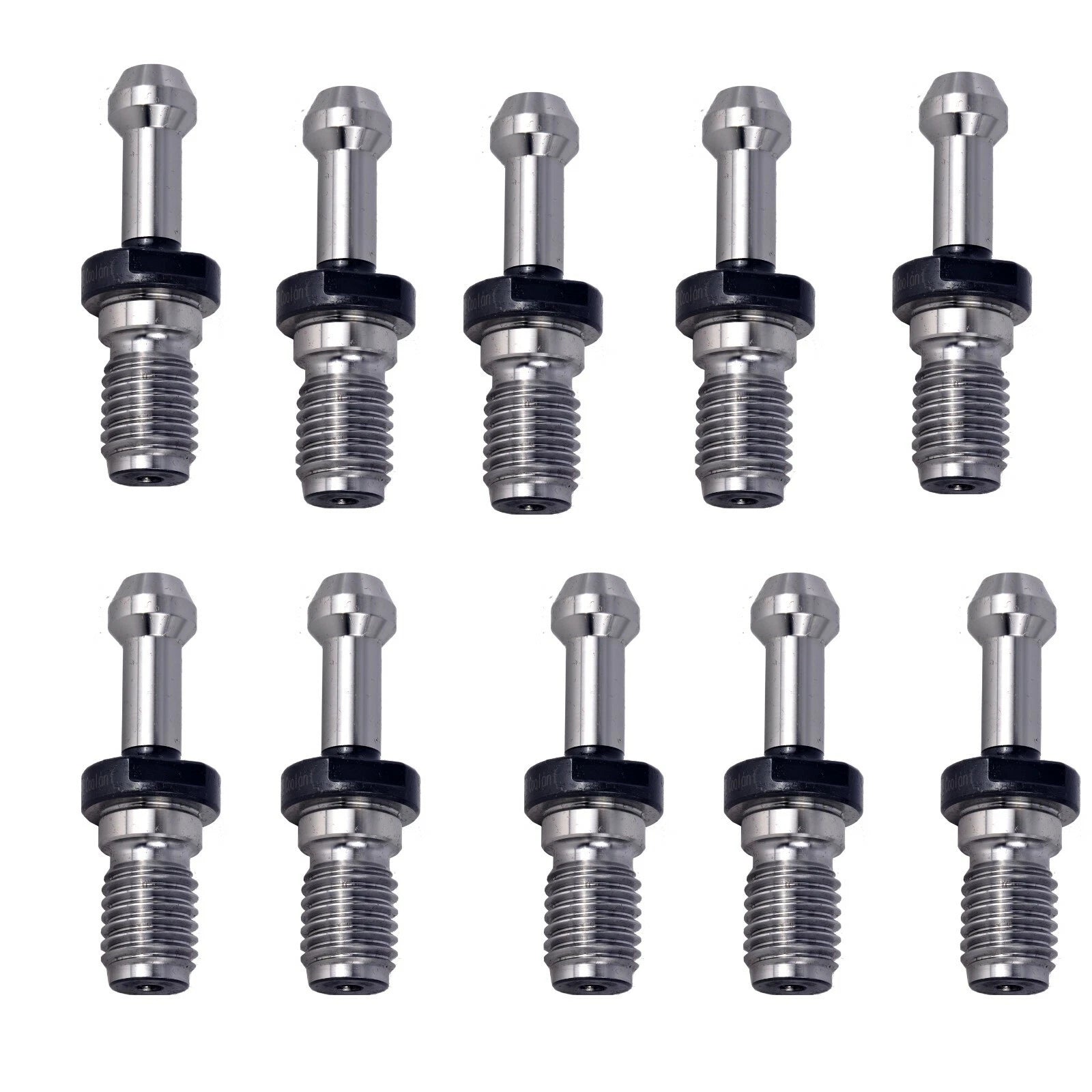 10PC NON COOANT CAT40 M16X2 PULL STUD RETENTION KNOBS 45 DEGREE HAAS MACHINE