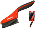 Dekton Soft Grip Carbon Metal Steel Wire Brush - Ideal for Rust Removal by Dekton