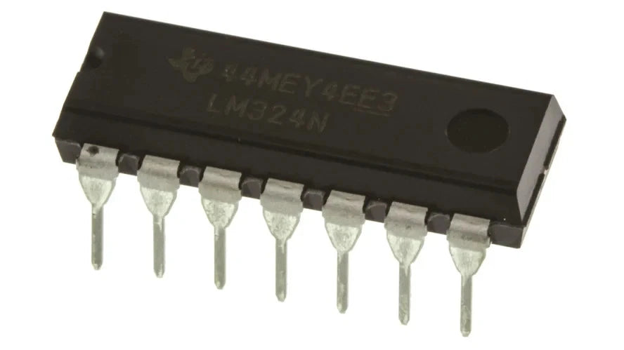 Texas Instruments Lm324n Quad Op Amp Pdip-14 | 30V | Built Supply Co