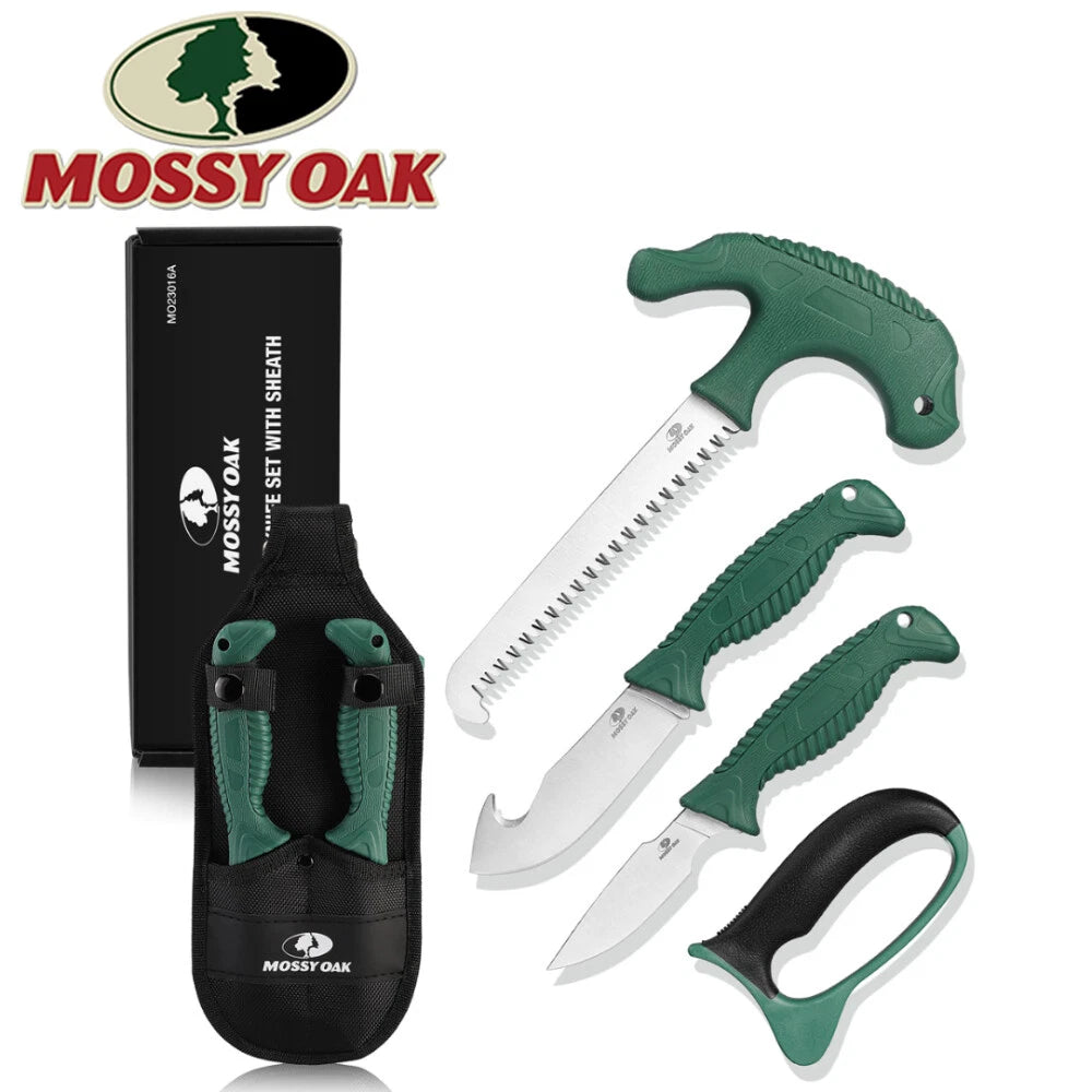 Mossy Oak 4-piece Portable Butcher Game Processing Set Perfect