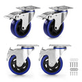 Workpro 4" Heavy Duty Caster Wheel 2200lbs Swivel | Built Supply Co
