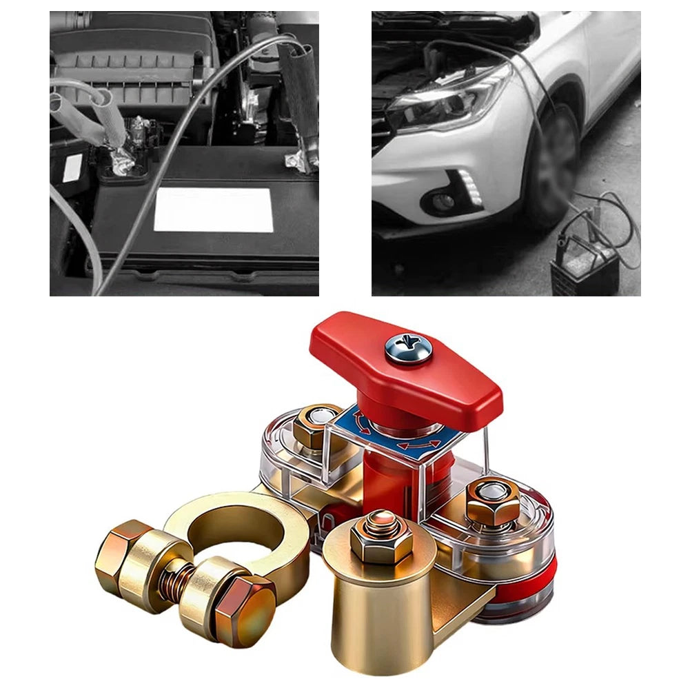 Heavy Duty Battery Isolator Switch 300a 12V 24V For Car Truck Rv