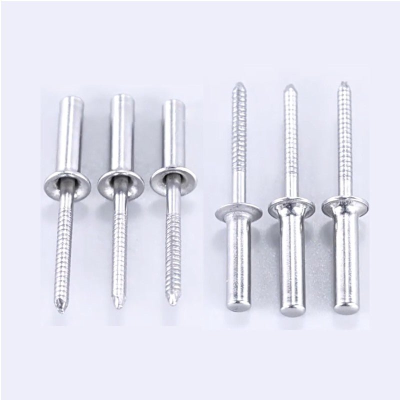 Blind Rivets Flat Head Pull Rivets 304 Stainless Steel