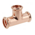 M-Press Copper Press Tee 22mm x 15mm x 22mm