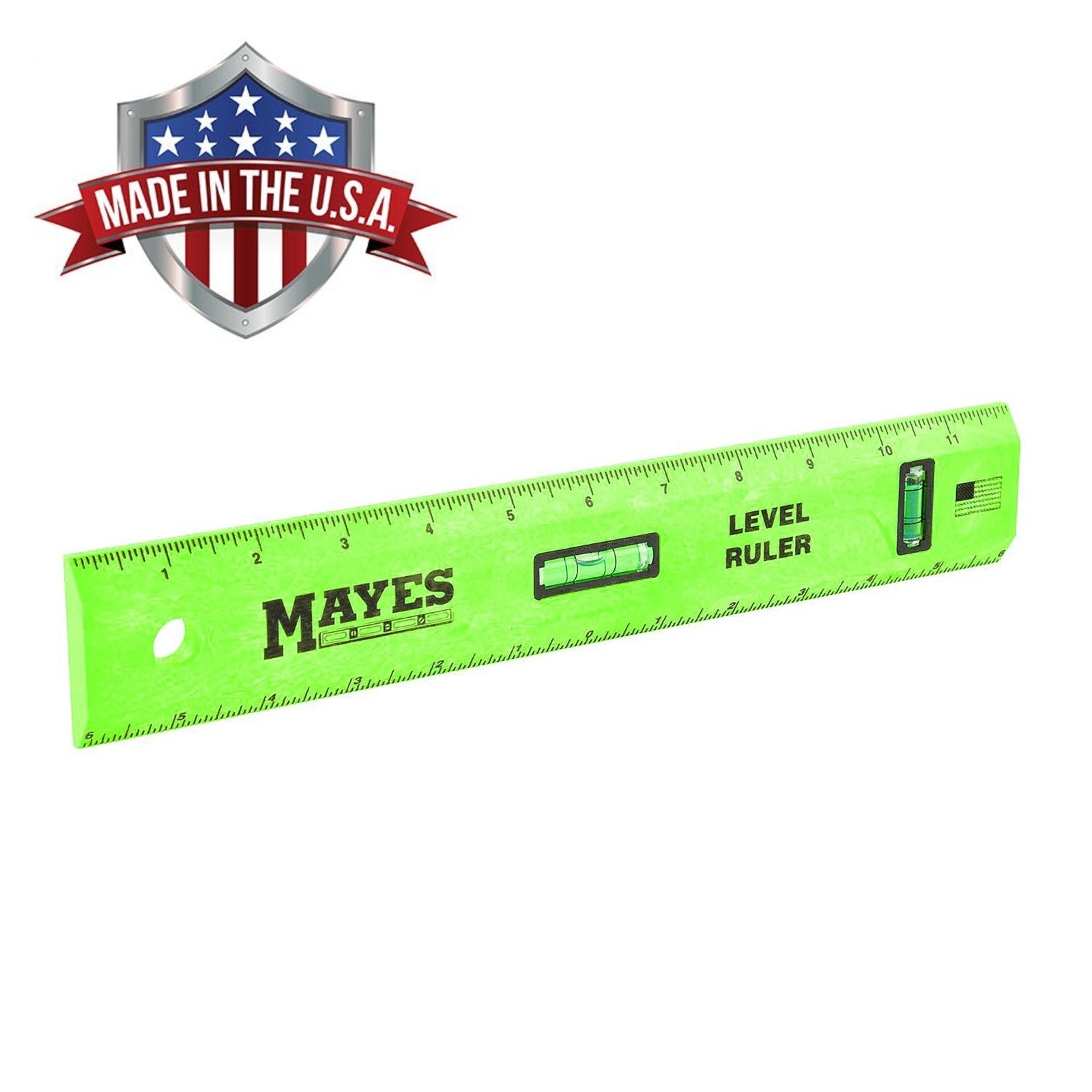 Mayes 12" Center Finding Level Ruler