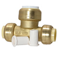 XFITTING 1/2" Push Fit x 1/2" PVC Transition Tee 1 Pack