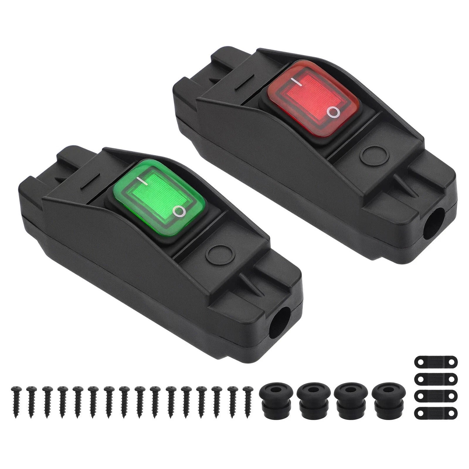 Professional Waterproof Inline Cord Switch For Lamp Appliance 14awg