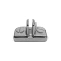 3 Way Inside Shelf Connector Clip 3/16'' Tempered Glass Shelf Chrome