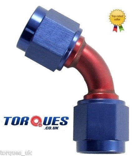 AN -12 (AN12 JIC -12) 45 Degree Female to Female Adapter