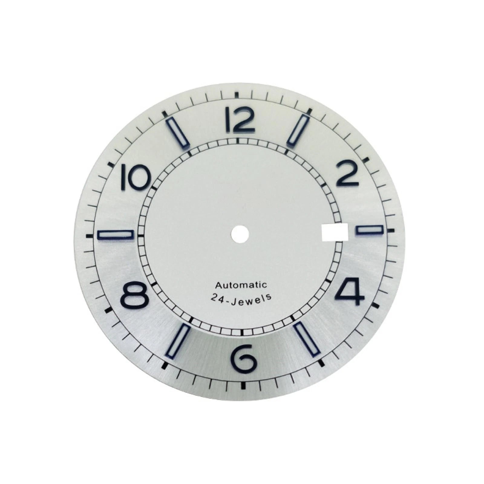 36.5mm New Watch Dial With Green Luminous Replacement Part For Nh35