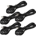 5pk 6ft 16 Awg Universal Power Cord (Iec320 C13 To Nema 5-15p) Pc
